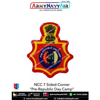 Personalised NCC | National Cadet Corps Camp Badges : ArmyNavyAir.com-Pre-Republic Day Camp