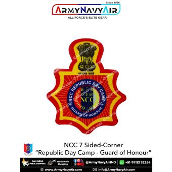 Personalised NCC | National Cadet Corps Camp Badges : ArmyNavyAir.com-NCC Republic Day Camp-Guard Of Honour