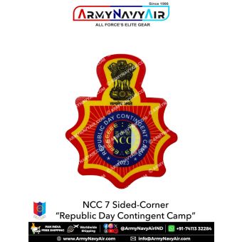 Personalised NCC | National Cadet Corps Camp Badges : ArmyNavyAir.com-RD Contingent Camp