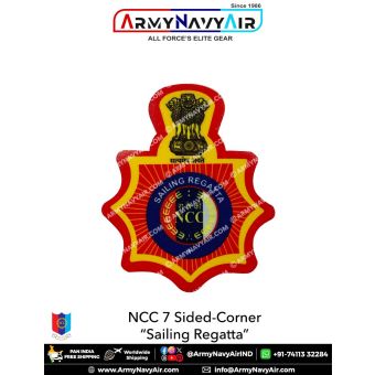 Personalised NCC | National Cadet Corps Camp Badges : ArmyNavyAir.com-Sailing Regatta