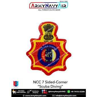 Personalised NCC | National Cadet Corps Camp Badges : ArmyNavyAir.com-Scuba Diving