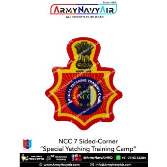 Personalised NCC | National Cadet Corps Camp Badges : ArmyNavyAir.com-Special Yatching Training Camp