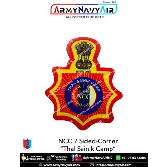 Personalised NCC | National Cadet Corps Camp Badges : ArmyNavyAir.com-Thal Sainik Camp (TSC)