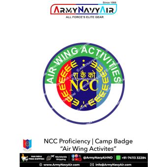 NCC | National Cadet Corps Proficiency Camp Badges (All Wings) : ArmyNavyAir.com-Air Wing Activites