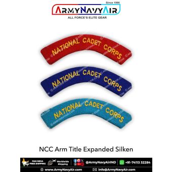 National Cadet Corps Arm Title Army : ArmyNavyAir.com