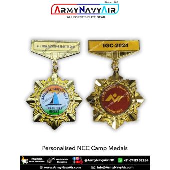 Personalised NCC Camp Medals : ArmyNavyAir.com