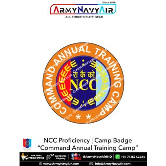 NCC | National Cadet Corps Proficiency Camp Badges (All Wings) : ArmyNavyAir.com-Combined Annual Training Camp