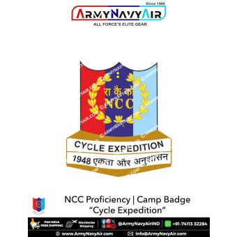 NCC | National Cadet Corps Proficiency Camp Badges (All Wings) : ArmyNavyAir.com-Cycle Expedition