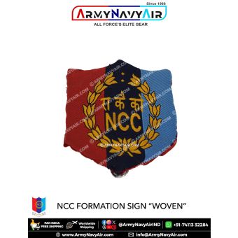 NCC Formation Div Sign Woven : ArmyNavyAir.com
