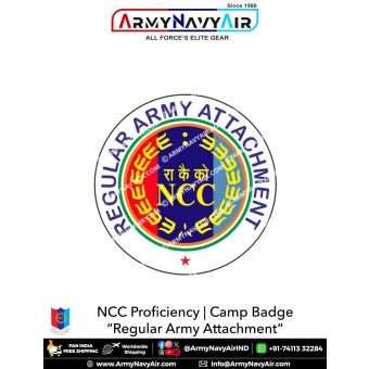 NCC | National Cadet Corps Proficiency Camp Badges (All Wings) : ArmyNavyAir.com-Regular Army Attachment