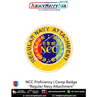 NCC | National Cadet Corps Proficiency Camp Badges (All Wings) : ArmyNavyAir.com-Regular Navy Attachment