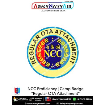NCC | National Cadet Corps Proficiency Camp Badges (All Wings) : ArmyNavyAir.com-Regular OTA Attachment