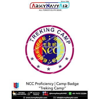 NCC | National Cadet Corps Proficiency Camp Badges (All Wings) : ArmyNavyAir.com-Trekking Camp Roundel