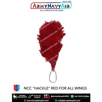NCC Hackle Red : ArmyNavyAir.com