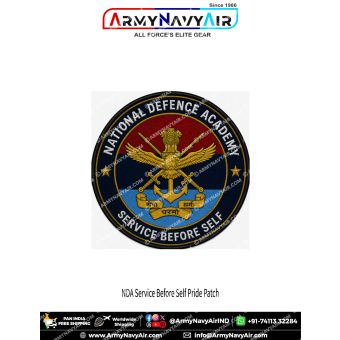National Defence Academy Pride Patch | Service Before Self