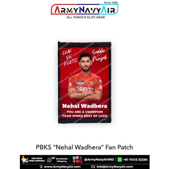 PBKS Priyansh Arya Fan Patch - Must Have For True Fans! : ArmyNavyAir.com
