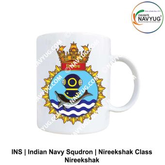 Personalised Indian Navy INS Nireekshak Mug : ArmyNavyAir.com