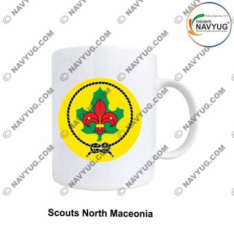 International Scouts (Boys) Mug Souvenir-North Maceonia