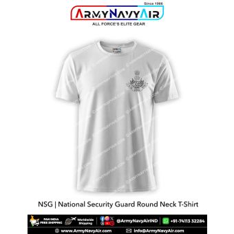 Personalised NSG Round Neck T-Shirt : ArmyNavyAir.com