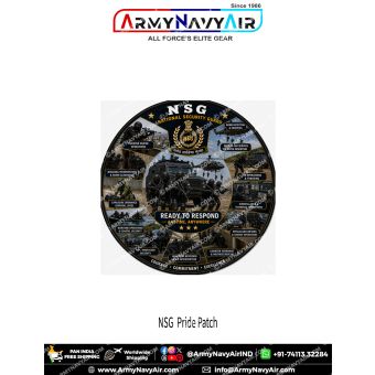 nsg-national-security-guard-pride-round-poly-satin-special-operations-tribute-patch