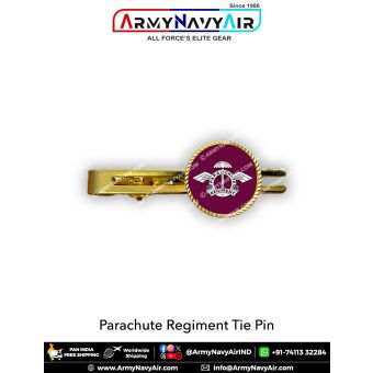 Indian Army Para Regiment Tie Pin : ArmyNavyAir.com