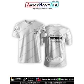 Personalised IAF No 9 Squadron Round Neck T-Shirt : ArmyNavyAir.com