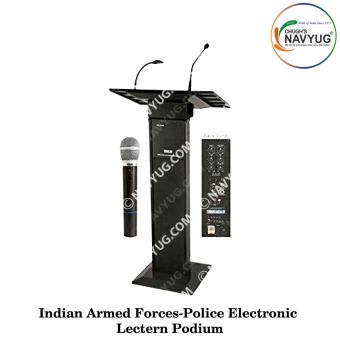 Indian Armed Forces-Police Electronic Lectern Podium