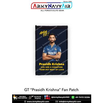 GT Prasidh Krishna Fan Patch - Must Have For True Fans! : ArmyNavyAir.com