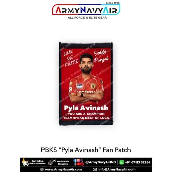 PBKS Priyansh Arya Fan Patch - Must Have For True Fans! : ArmyNavyAir.com
