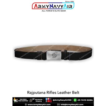 Rajputana Rifles Leather Belt : ArmyNavyAir.com