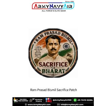 Ram Prasad Bismil Sacrifice For Bharat Patriotic Freedom Fighter Patch