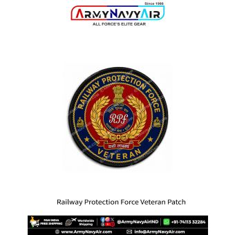 RPF Veteran Patch - Railway Protection Force Veterans Heritage Roundel Patch