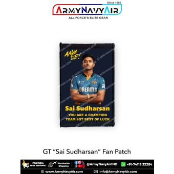 GT Sai Sudharsan Fan Patch - Must Have For True Fans! : ArmyNavyAir.com