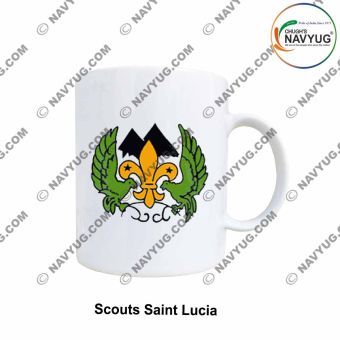 International Scouts (Boys) Mug Souvenir-Saint Lucia