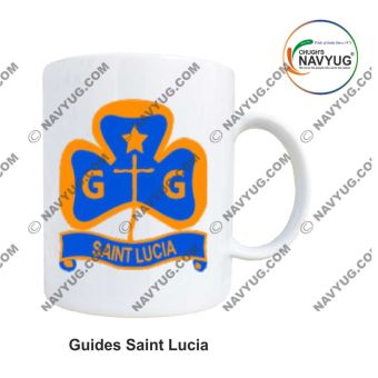 International Guide ( Girls) Mug Souvenir-Saint Lucia