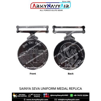 Sainya seva Uniform Medal Replica ( Full Size ) - ArmyNavyAir.com