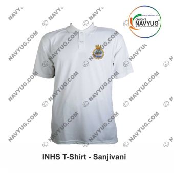 Indian Navy Hospital Ship Sanjivani T-Shirts: ArmyNavyAir.com