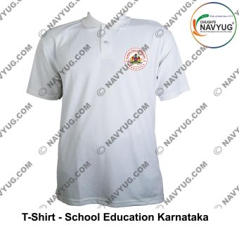 T-Shirt School Education Karnataka