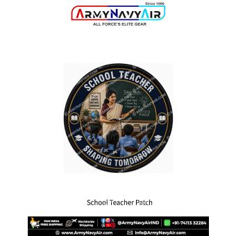 School Teacher Patch - Shaping Tomorrow