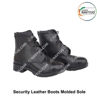 Canara Bank Security Guard Uniform Clothing Items-Boots Leather
