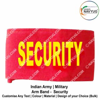 Indian Army-Military (Infantry Division) (Arm Band-Armlet-Brassards) Arm Band Worn Around Upper Arm For Various Duties-Patrol-Security-Convoy & Personnel Escorts-Security