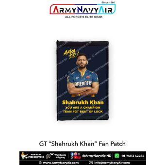 GT Shahrukh Khan Fan Patch - Must Have For True Fans! : ArmyNavyAir.com