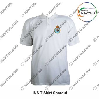 Personalised Indian Navy T-Shirt INS Shardul : ArmyNavyAir.com