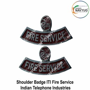 ITI Fire Service Shoulder Badge : ArmyNavyAir.com