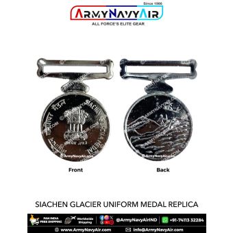 Siachen Glacier Uniform Medal Replica ( Full Size ) - ArmyNavyAir.com