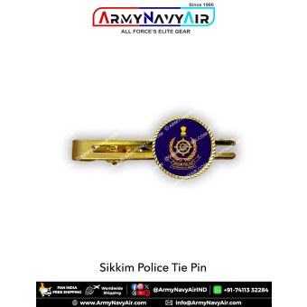Sikkim Police Tie Pin : ArmyNavyAir.com