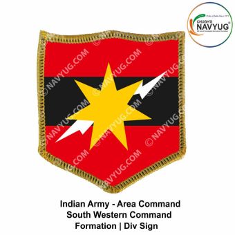 Army South Western Command Formation Div Sign : ArmyNavyAir.com