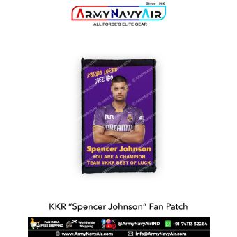 KKR Spencer Johnson Fan Patch - Must Have For True Fans! : ArmyNavyAir.com