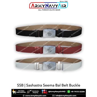 SSB Leather Belt : ArmyNavyAir.com