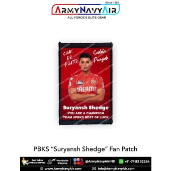 PBKS Priyansh Arya Fan Patch - Must Have For True Fans! : ArmyNavyAir.com